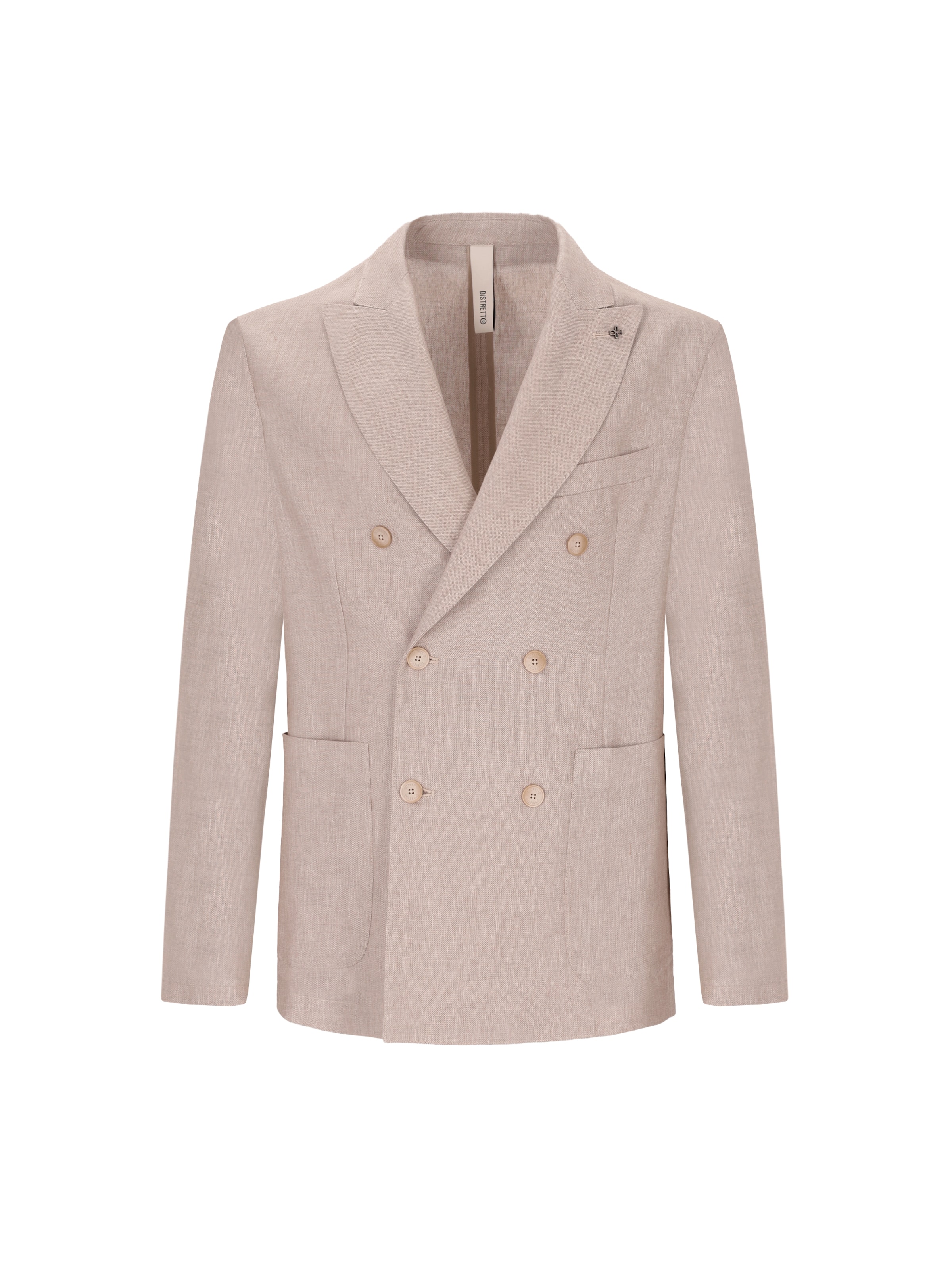 Giacca da completo 'Certo' di Distretto12 in beige: frontale