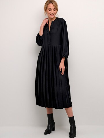 CULTURE - Vestido camisero 'Betty' en negro