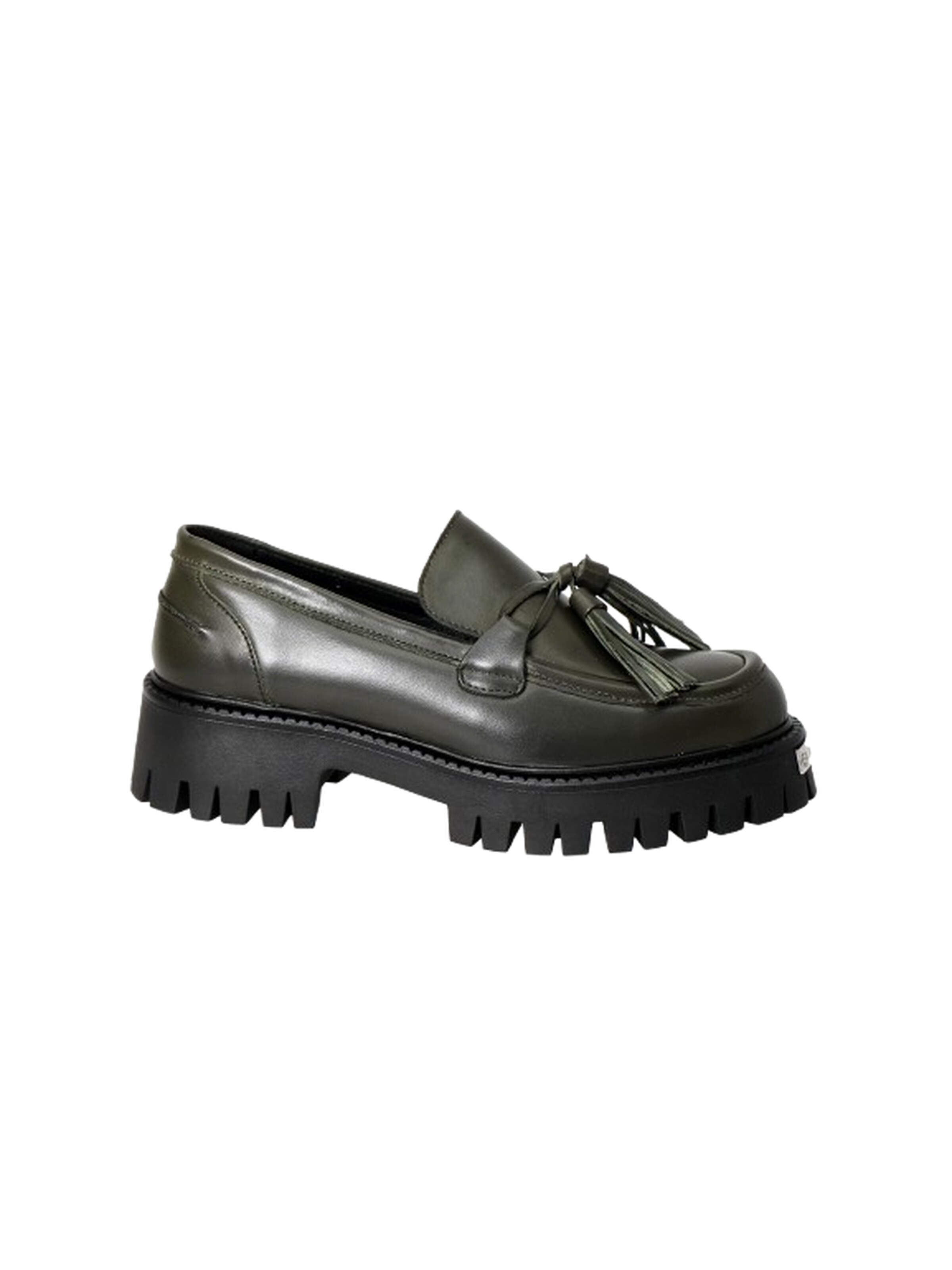 Yoxeone Mokassin 'TASSEL FORCE' i grøn