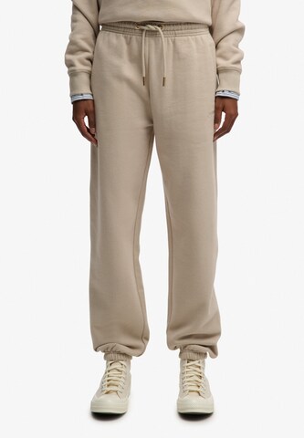 Superdry Tapered Hose in Beige: Vorderseite