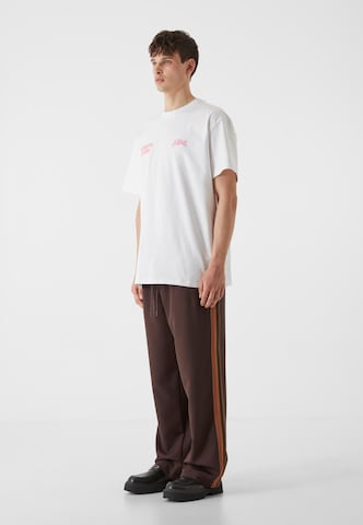 T-Shirt 'Western Coffee' Lost Youth en blanc