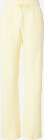 ADIDAS ORIGINALS Loosefit Bukser 'Athletic Dept' i gul: forside