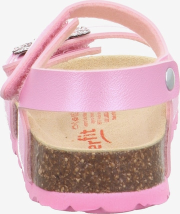 SUPERFIT Sandal i rosa