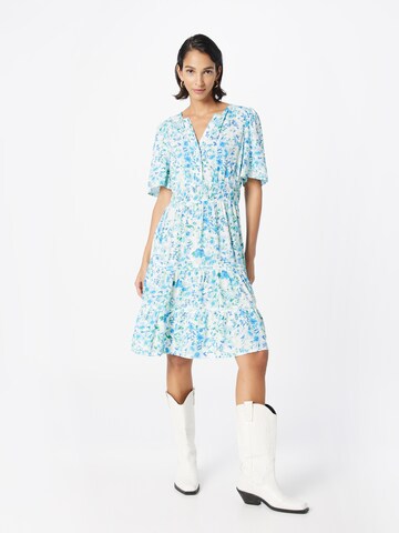 Robe 'Dusina' Claire en bleu : devant