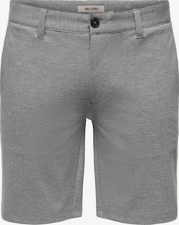 Only & Sons Lærredsbukser 'ONSMark' i grå: forside