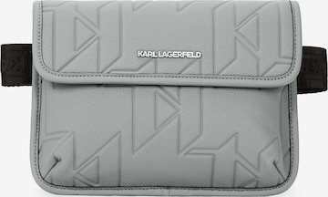 Karl LagerfeldPojasna torbica - siva boja: prednji dio