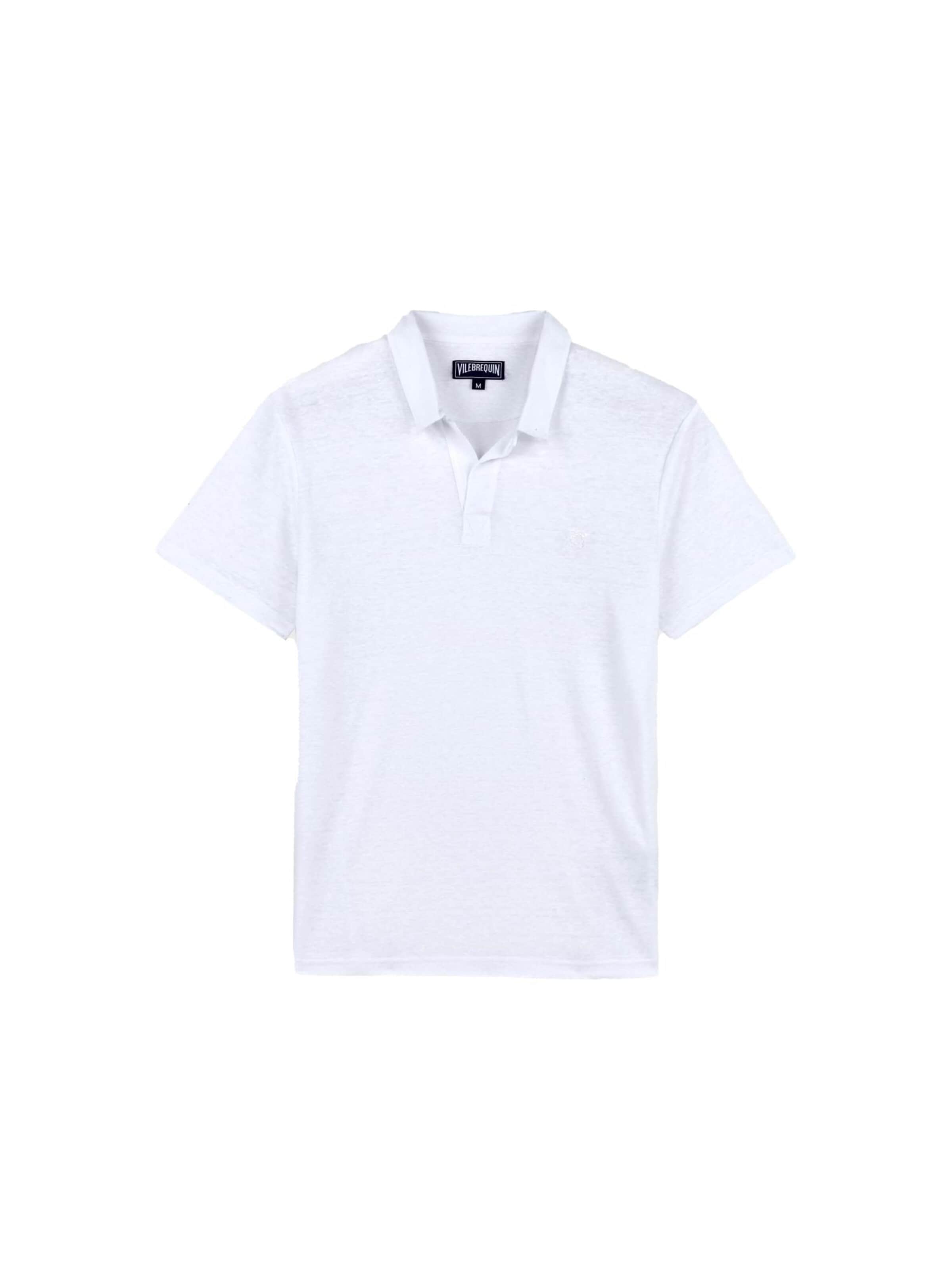 T-Shirt Vilebrequin en blanc : devant