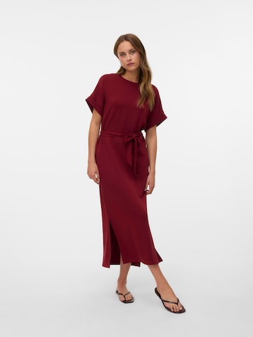 VERO MODA Jurk 'VMHali' in Rood: voorkant