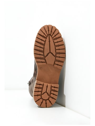 INUOVO Lace-up bootie in Brown