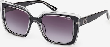 Lunettes de soleil GUESS en noir : devant