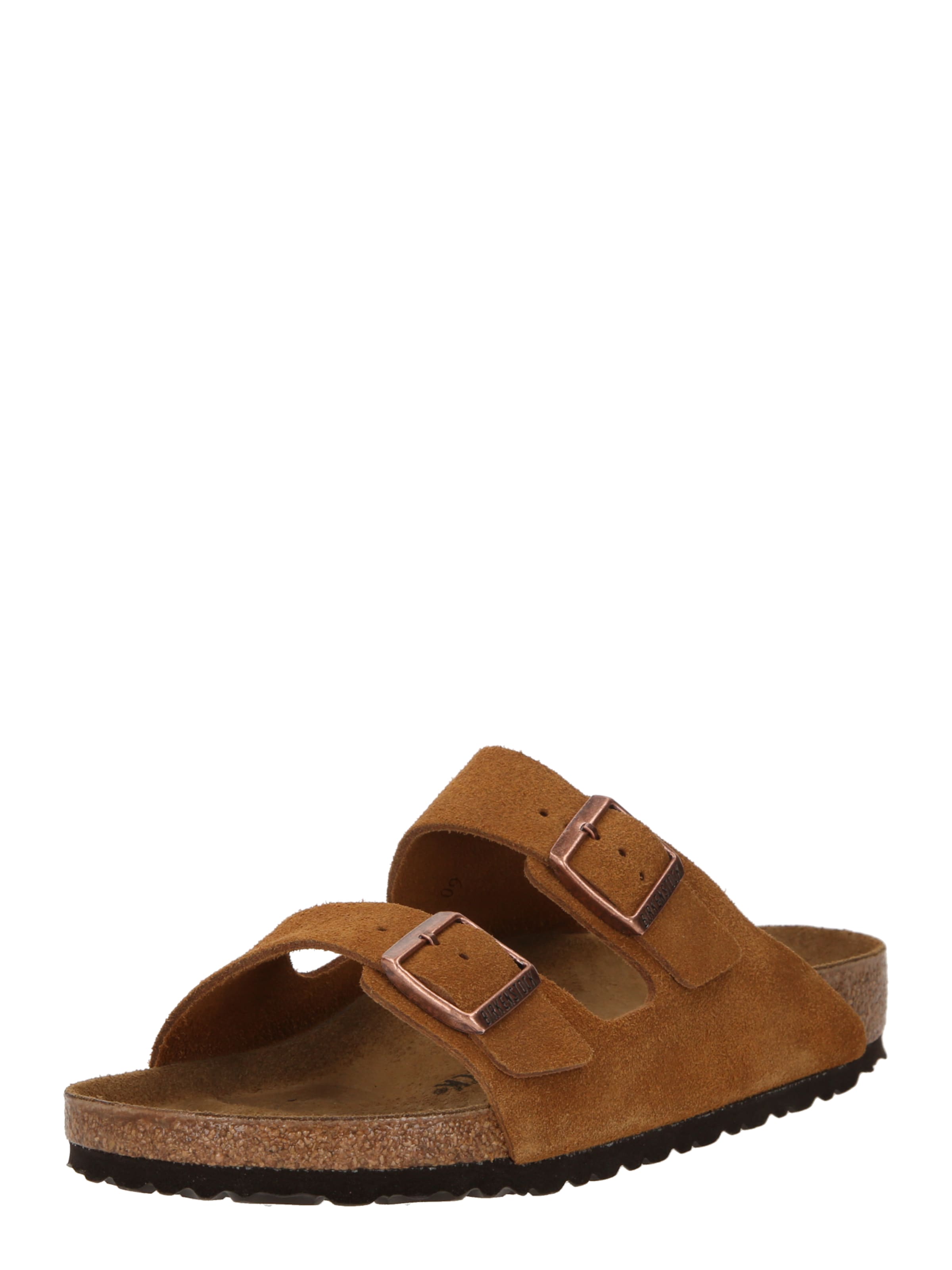BIRKENSTOCK - Sandália 'Arizona LEVE' em castanho: frente