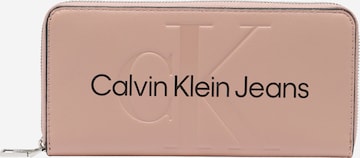 Calvin Klein Jeans Denarnica | roza barva: sprednja stran