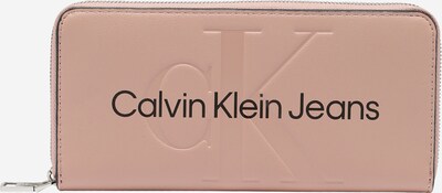 Calvin Klein Jeans Lommebok i pudder / svart, Produktvisning