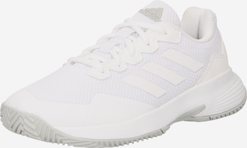 ADIDAS PERFORMANCE حذاء رياضي 'Gamecourt 2.0' بـ أبيض: الأمام