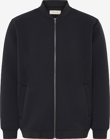 BLEND - Sudadera con cremallera 'BHKEIRAN SCUBA' en negro: frente