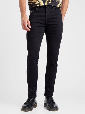 Versace Jeans Couture - Slimfit Vaquero 'Milano' en negro: frente
