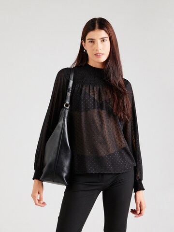 COMMA Bluse in Schwarz: Vorderseite