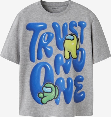 Maglietta 'Among Us' di NAME IT in grigio: frontale