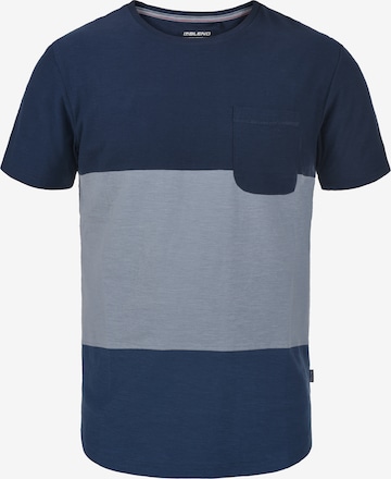 BLEND Shirt 'SEBASTIAN' in Blauw: voorkant