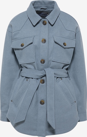 DreiMaster Vintage Übergangsjacke in Blau: Vorderseite