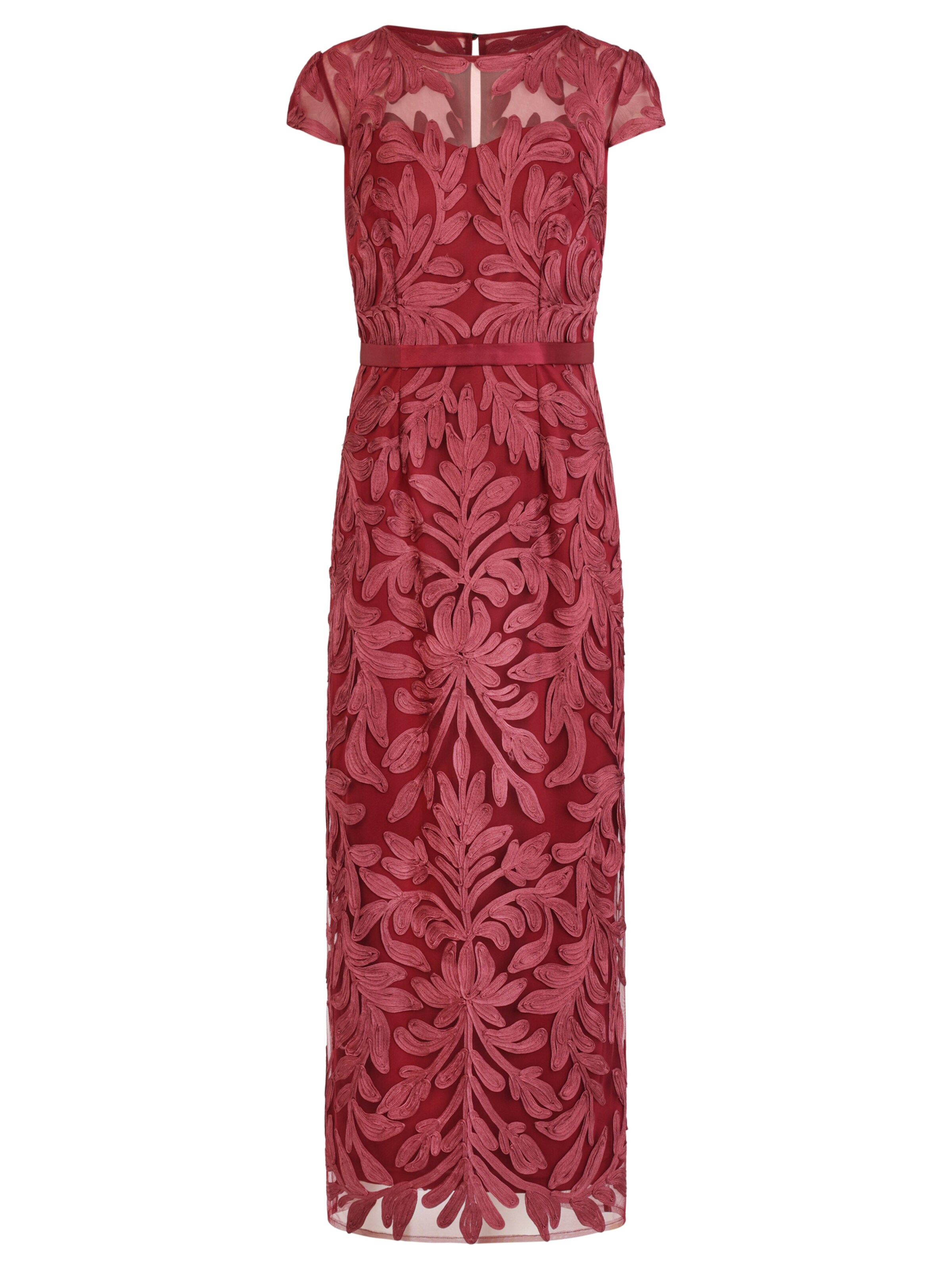 APART Evening Dress in Red: front