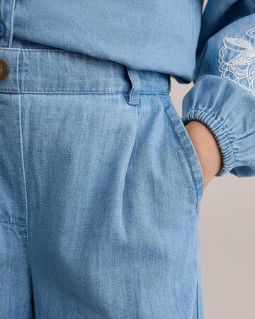 WE Fashion Wide leg Jeans in Blauw