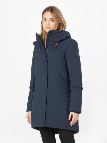 SAVE THE DUCK Přechodný kabát 'NELLIE' – modrá: přední strana