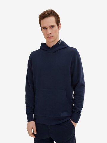 Sweat-shirt TOM TAILOR en bleu : devant