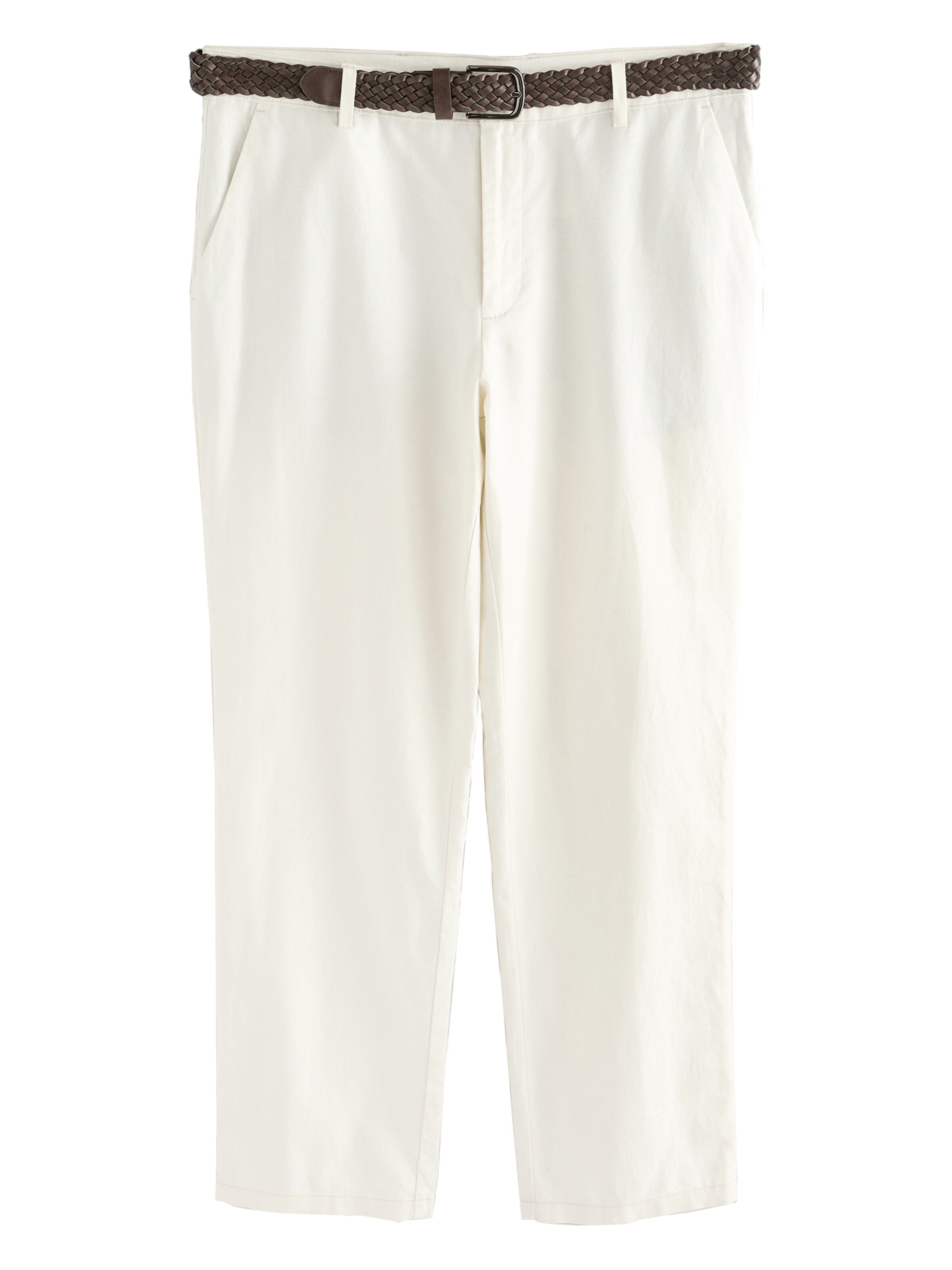 Next Обычный Брюки-чинос в Бежевый: спереди