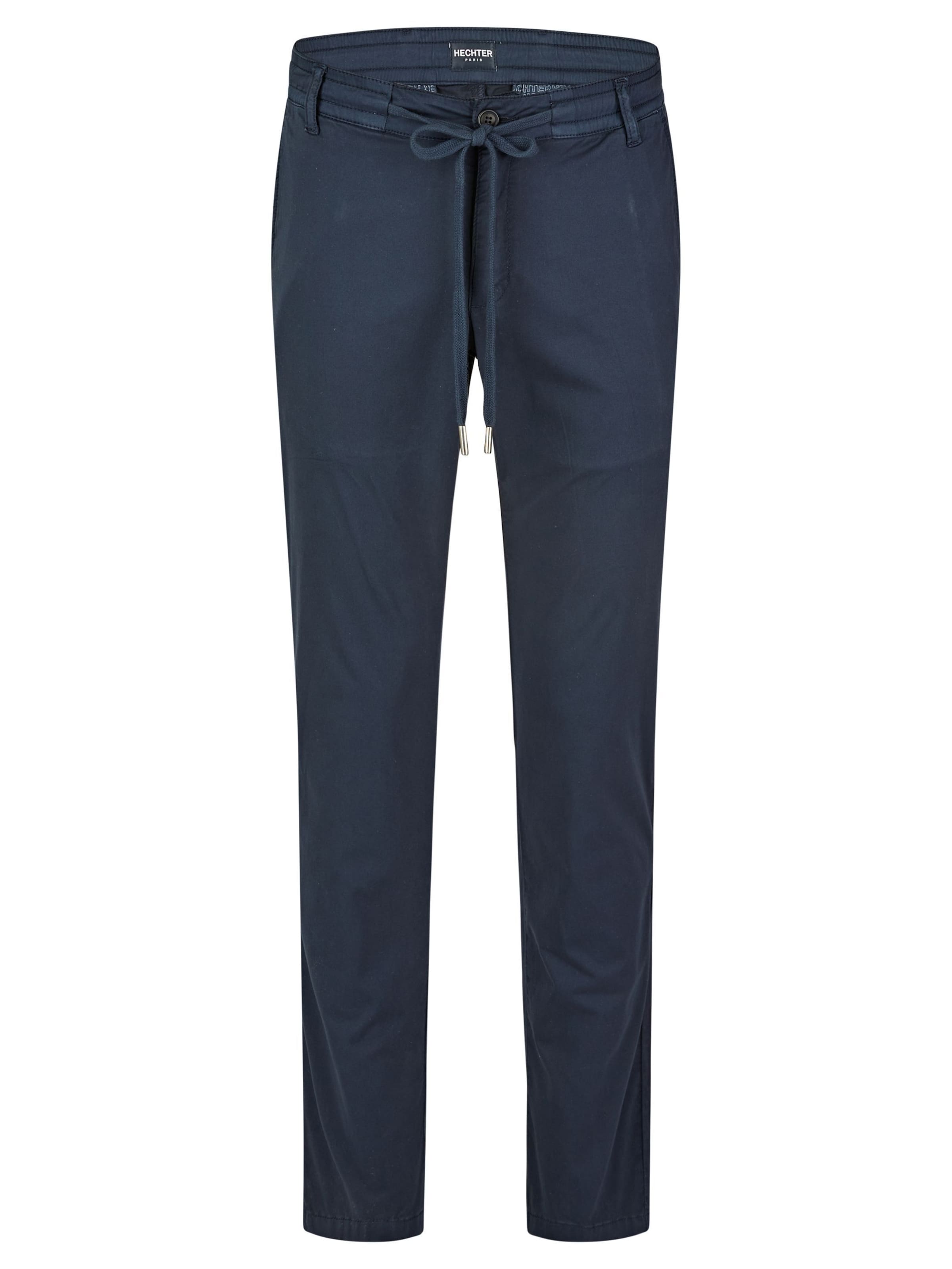 HECHTER PARIS Pantalon chino en bleu foncé, Vue avec produit