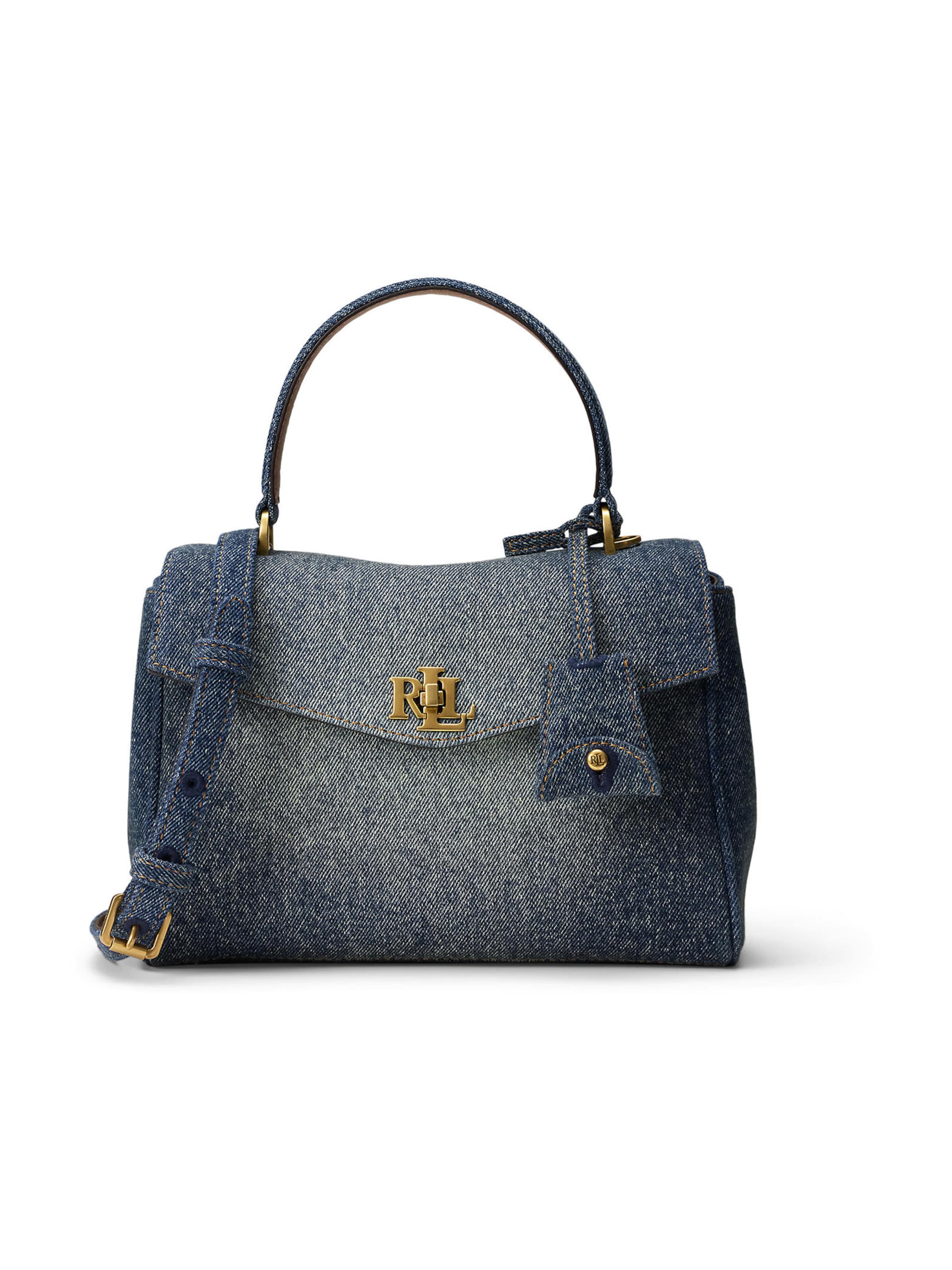 Lauren Ralph Lauren Handtasche 'FARRH' in Blau: Vorderseite