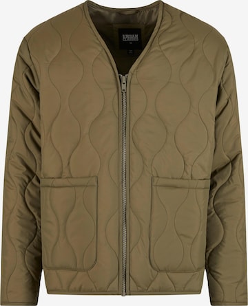 Veste mi-saison Urban Classics en vert : devant
