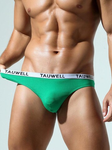 TAUWELL Slip 'Ripped' in Grün