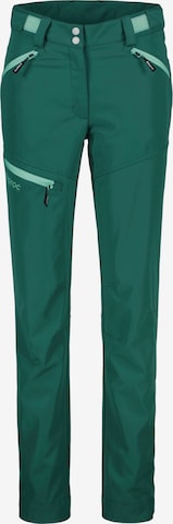 deproc Slimfit Outdoorbroek in Groen: voorkant