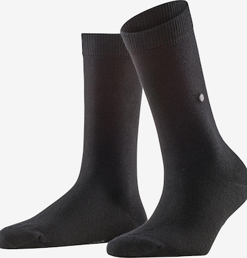 BURLINGTON Socks 'Brit Style' in Black: front