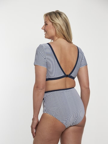 SUNFLAIR T-shirt Bikini in Blauw
