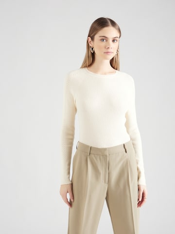 Pull-over 'TANDI' ONLY en blanc : devant