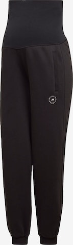 ADIDAS BY STELLA MCCARTNEY Regular Workout Pants in Black: front