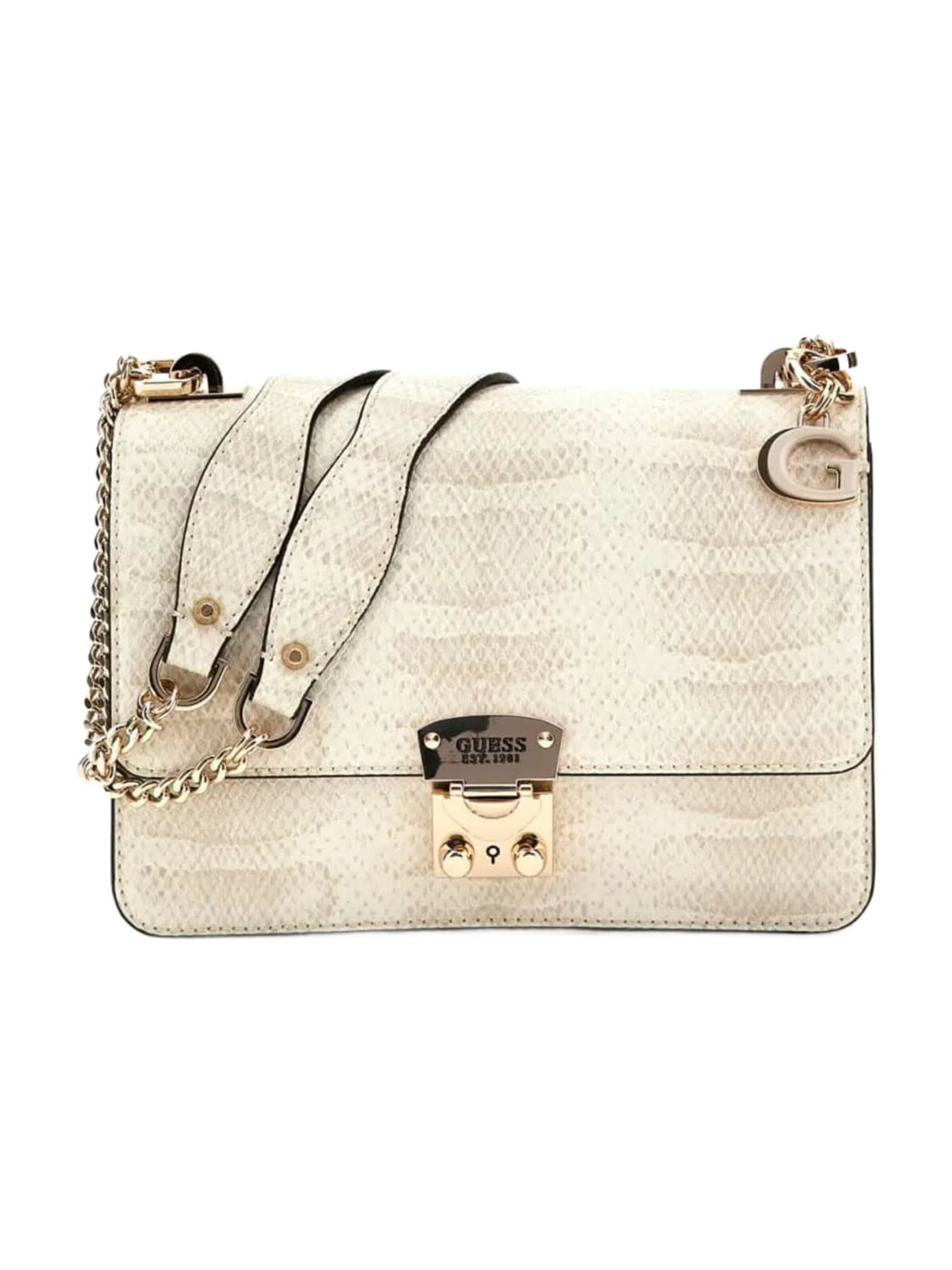 Sacs à main 'Sac Rabat Deesa' GUESS en blanc : devant