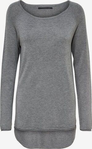 ONLY Sweater 'Mila' in Grey: front