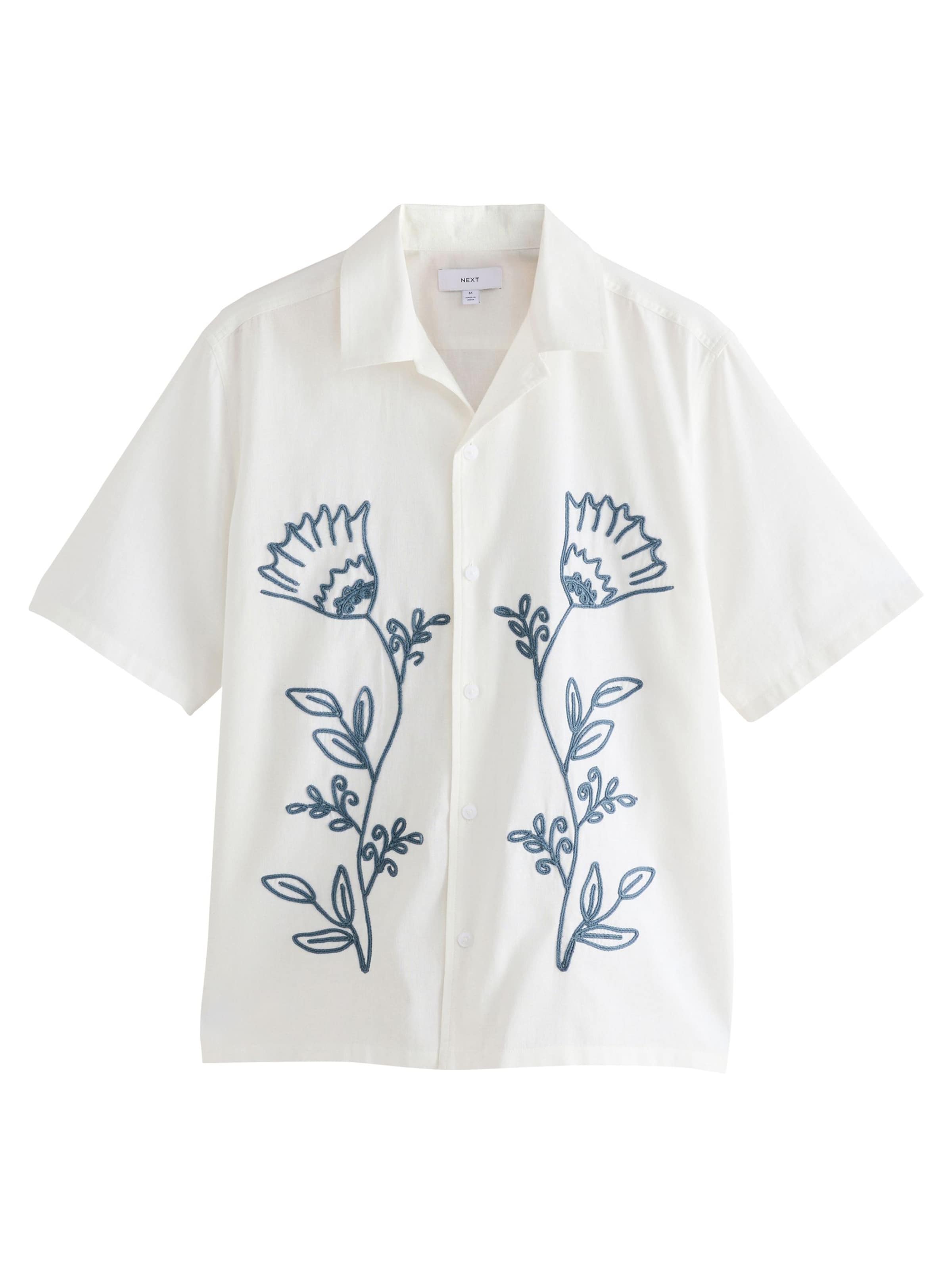 Next Regular fit Overhemd in Wit: voorkant