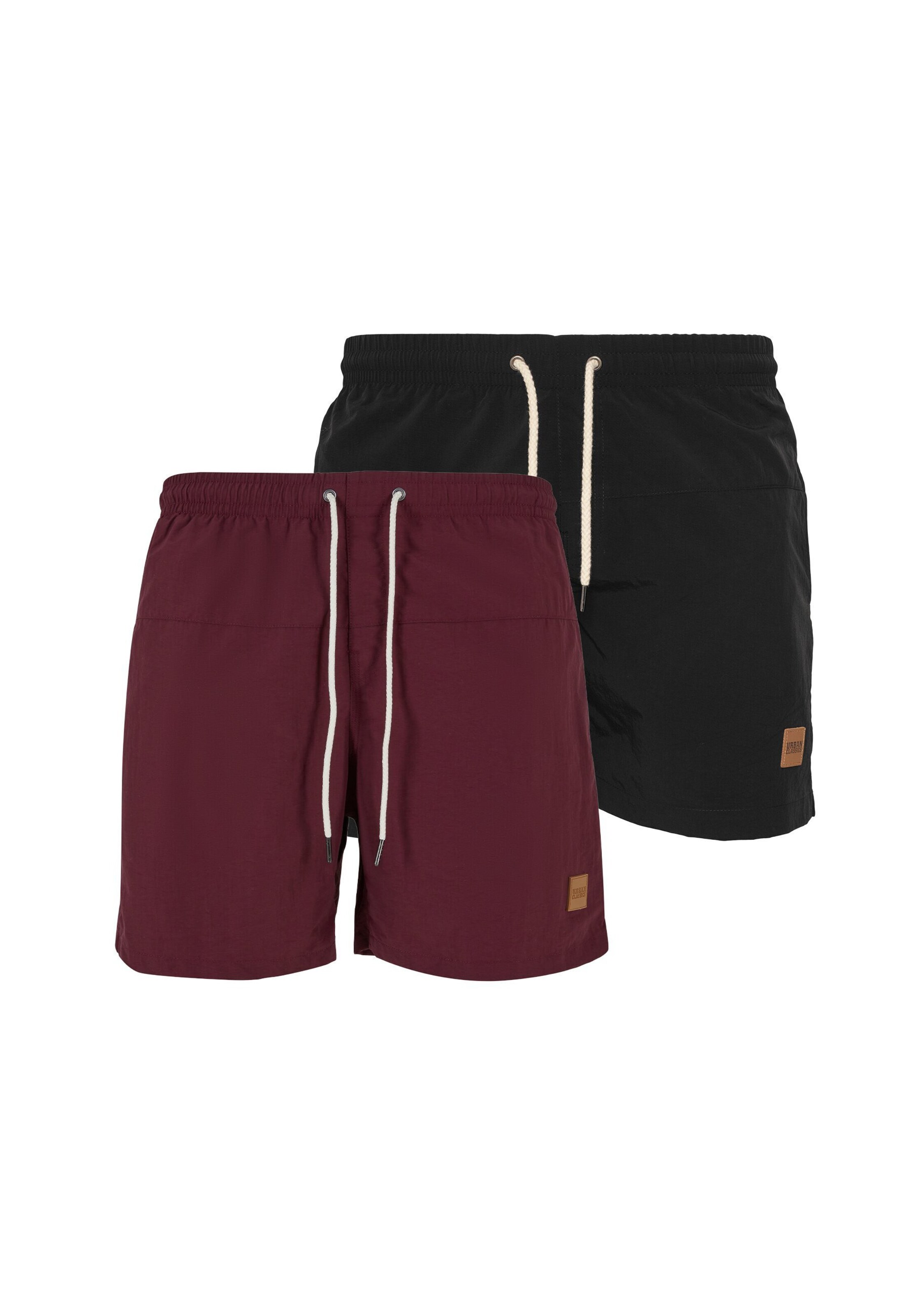 Urban Classics - Bermudas en rojo: frente