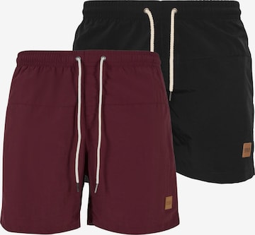 Urban Classics - Bermudas en rojo: frente