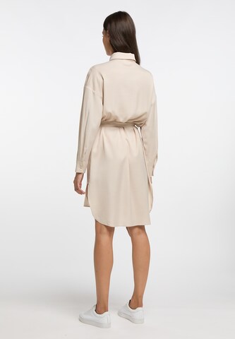 Robe-chemise RISA en beige