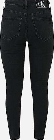 Calvin Klein Jeans Skinny Jeans in Black: front