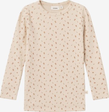 Lil ' Atelier Kids Shirt 'GAGO' in Beige: predná strana