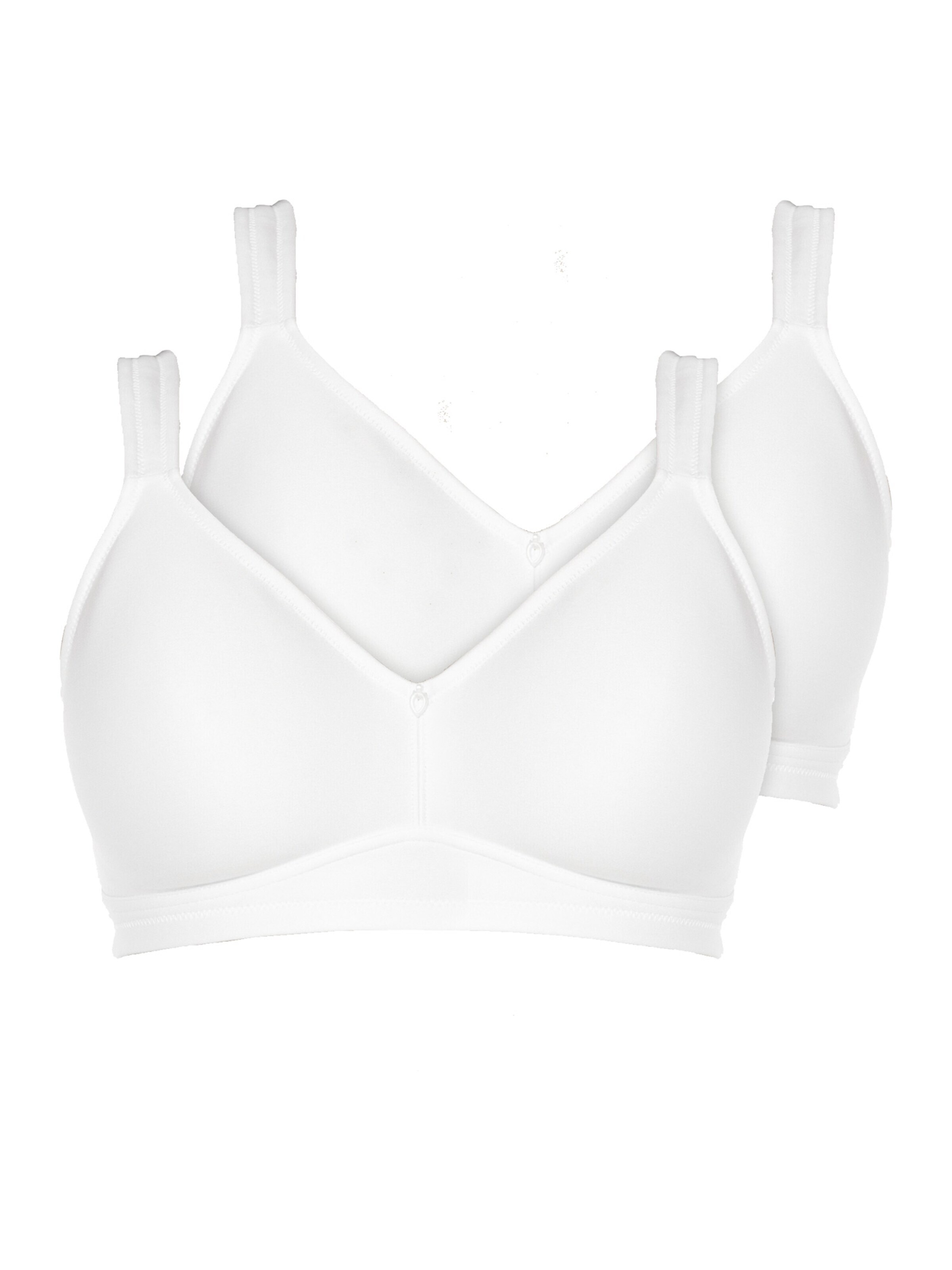 VIANIA Minimizer BH 'Basic'‌‌‌‌‌‌‌‌ in Weiß: Vorderseite