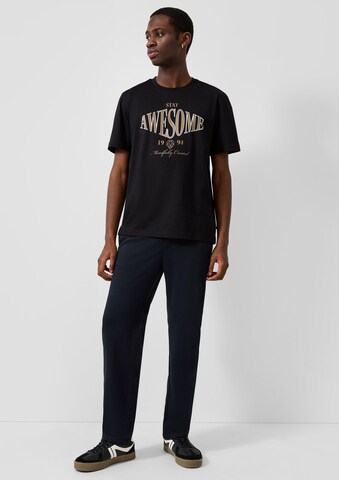Regular Pantalon chino QS en bleu