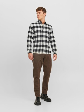 JACK & JONES Slim fit Overhemd in Wit