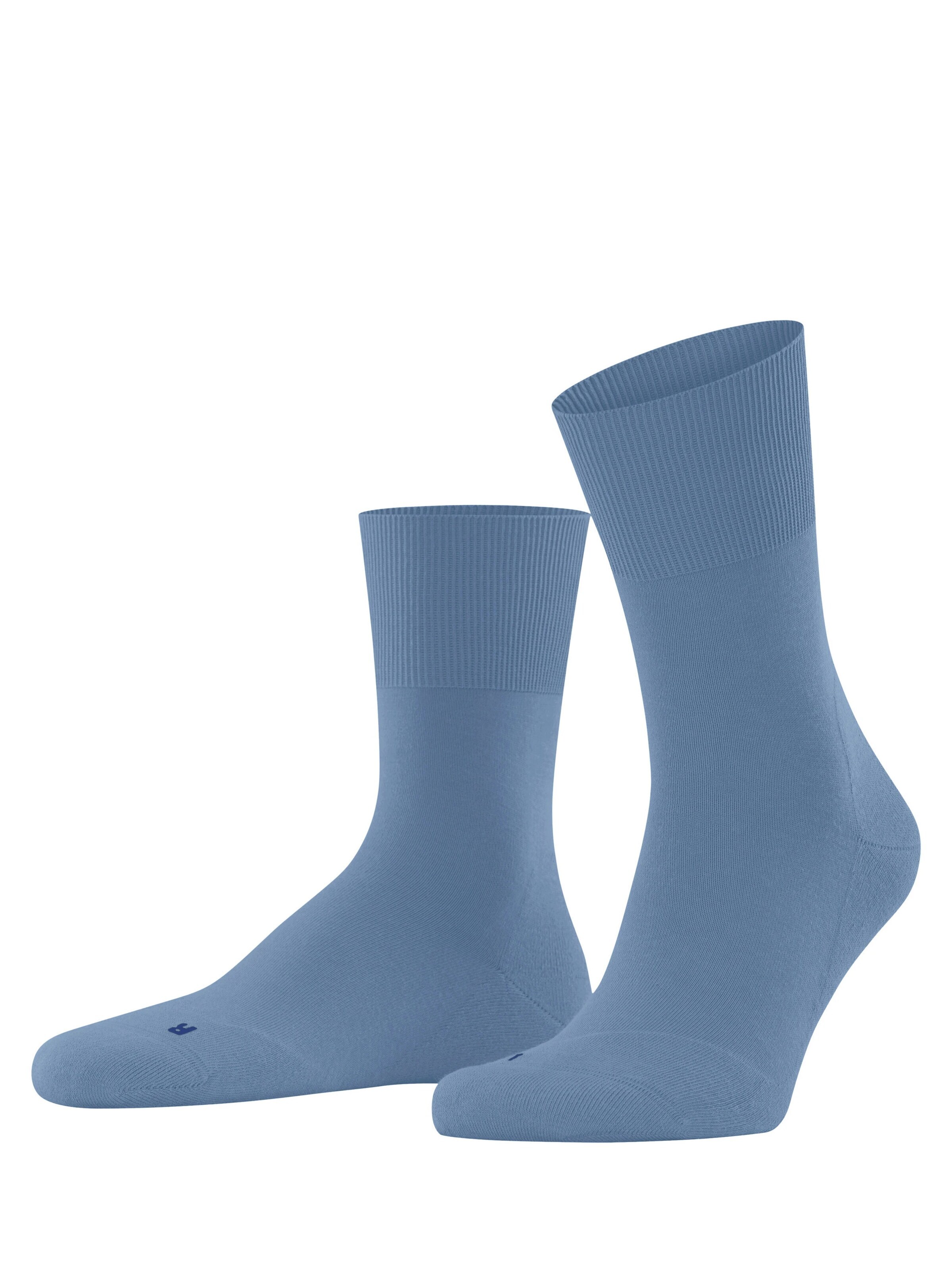 FALKE Socks 'Run' in Blue: front